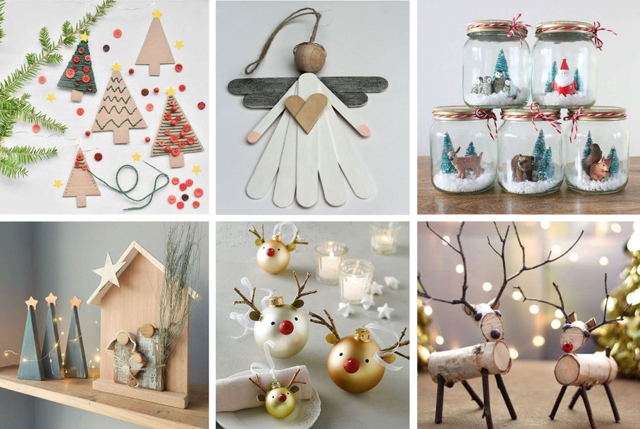 25 ideias de decoração de Natal baratas ...