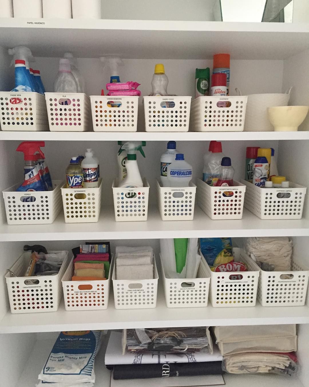 95 ideias de organização lavanderia e ...