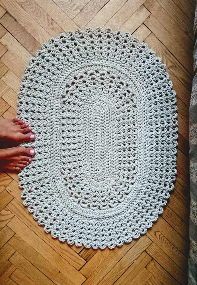 Tapete de Crochê Simples: Veja 120 ...