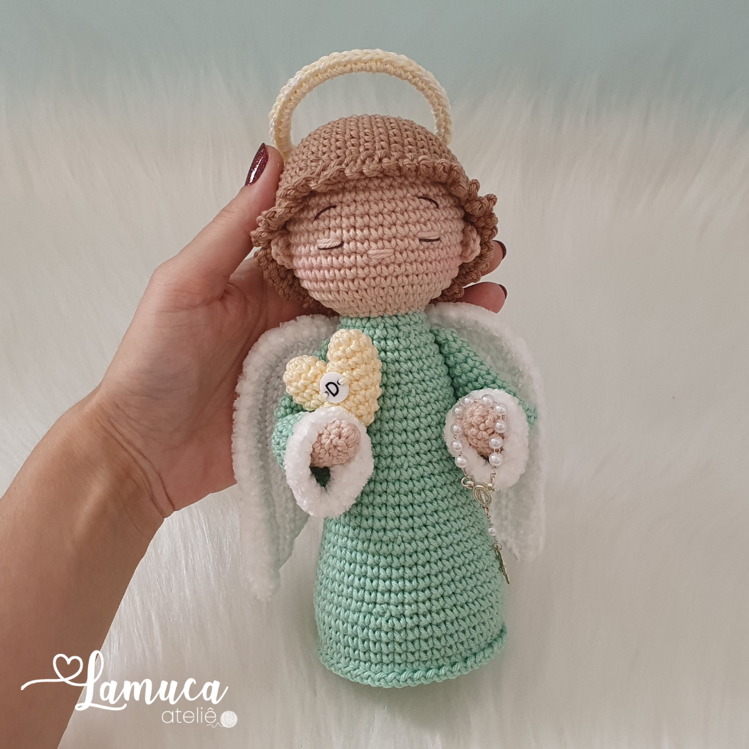 E-book Anjinhos Amigurumi – Lamuca Atelie