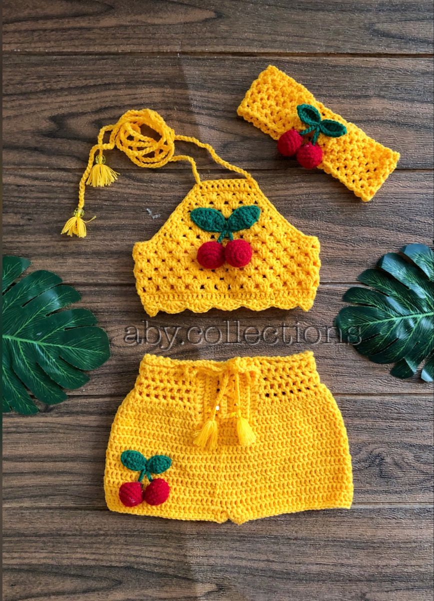 de Croche - Biquini Infantil ...