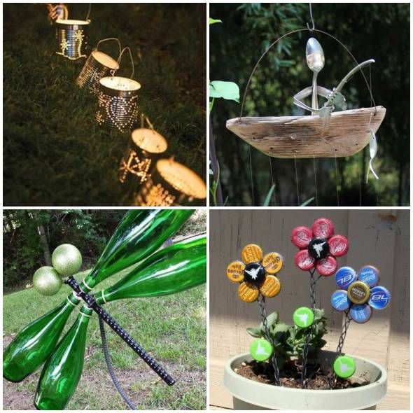 Reciclagem para Decorar Jardim