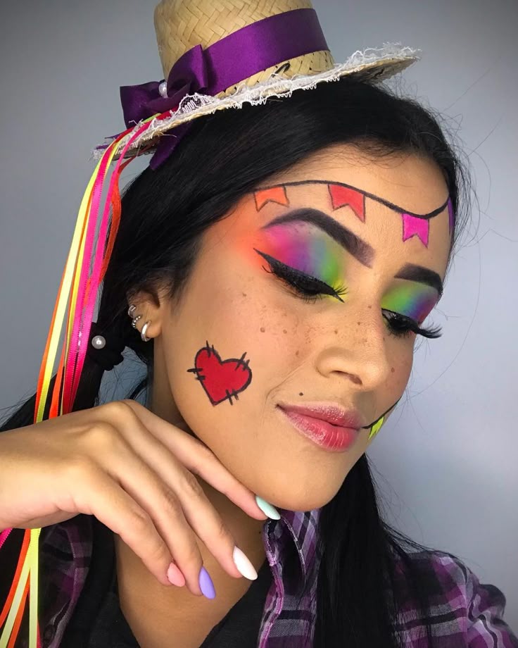 Maquiagem para festa junina: 60 ideias ...