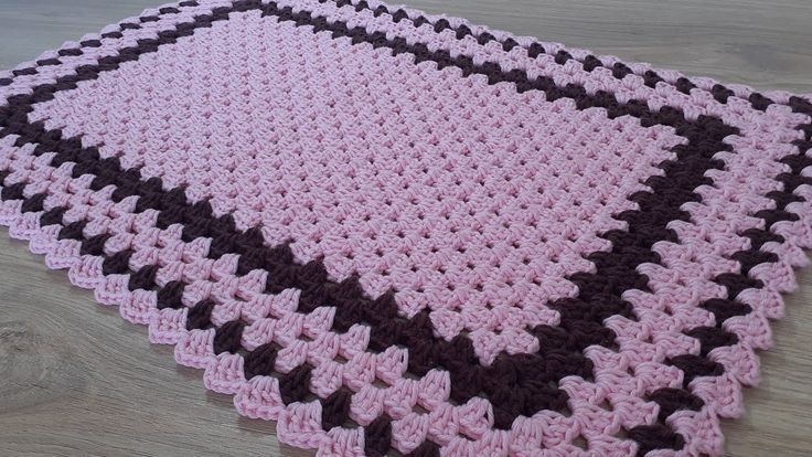 TAPETE EM CROCHÊ SIMPLES E FÁCIL PARA ...