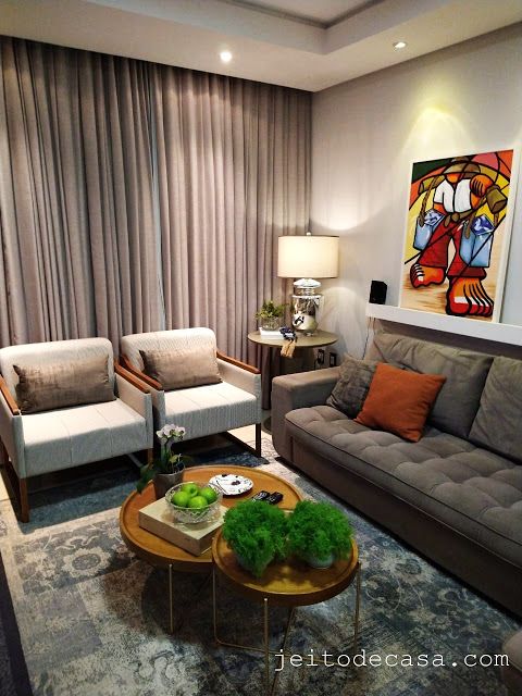 Decoração: conjunto de mesas de centro