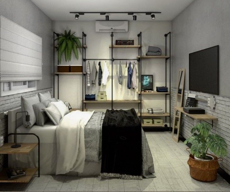 Quarto Estilo Industrial