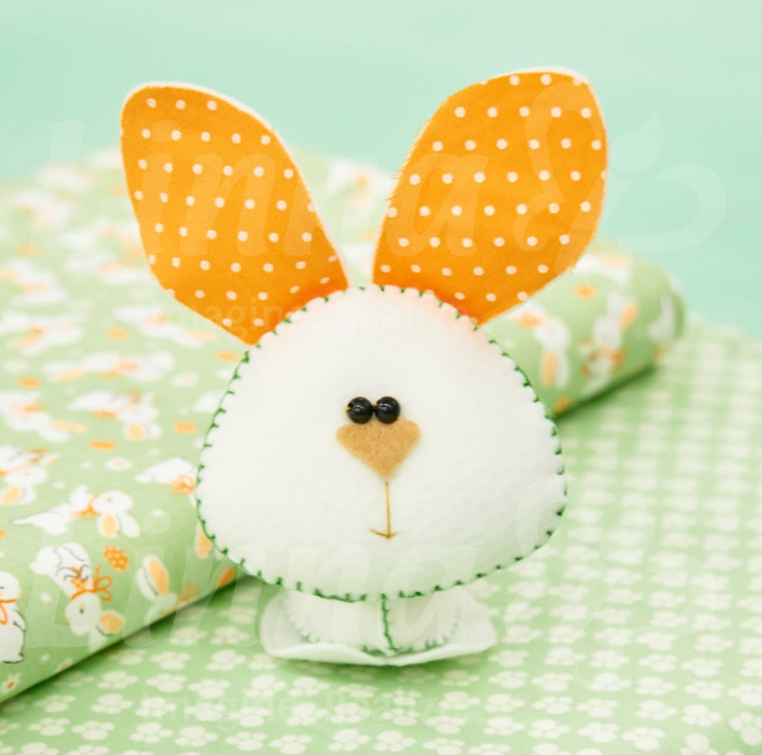 Coelhinhos de feltro para decorar a ...