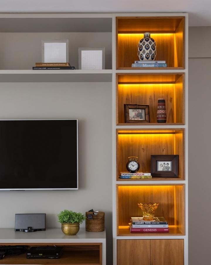 Nichos para sala: 60 ideias para ...