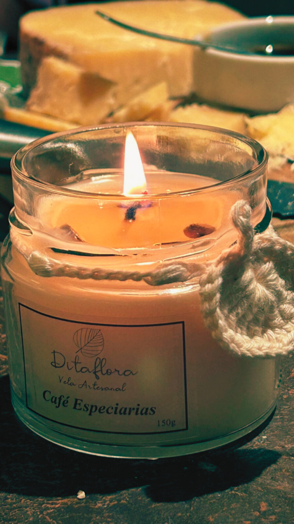 Velas Artesanais Aromatizadas Café ...