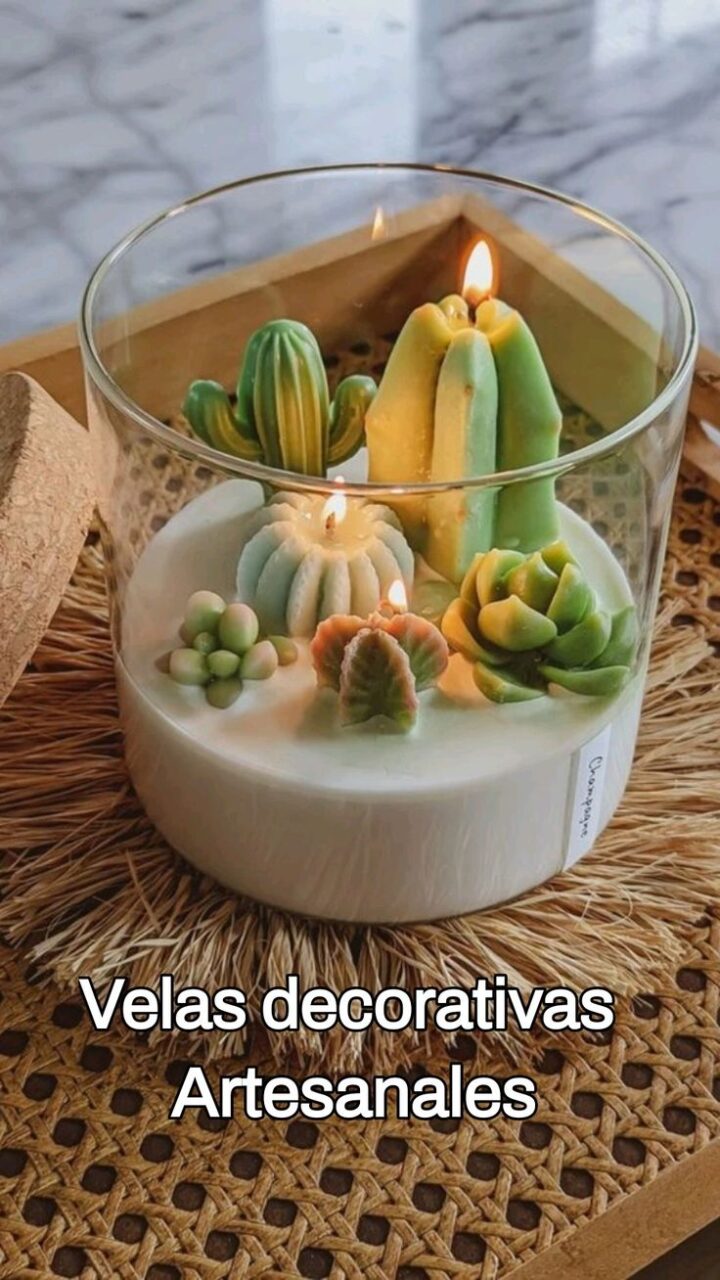 Velas decorativas Artesanales