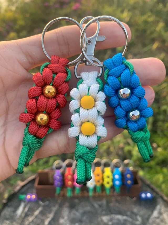 Lindo Chaveiro de Florzinha ...