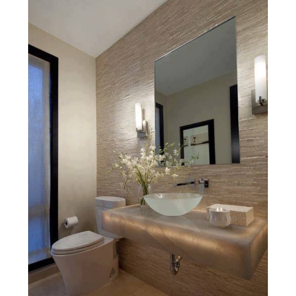 Espelho decorativo de vidro 3mm 65x40cm ...