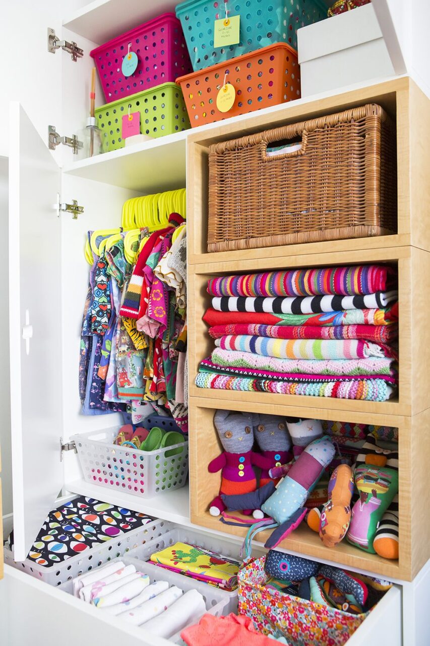 Como Organizar Guarda-Roupa De Bebê: 5 ...
