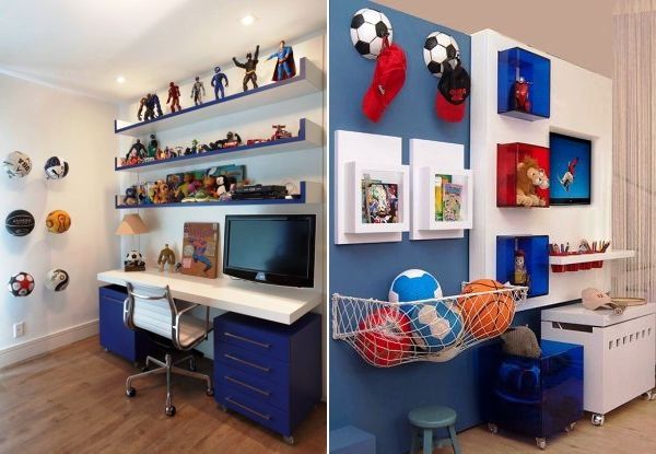 Prateleiras para quarto de bebê e ...