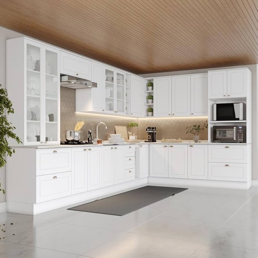 Cozinha Modulada Americana 04 Branco ...