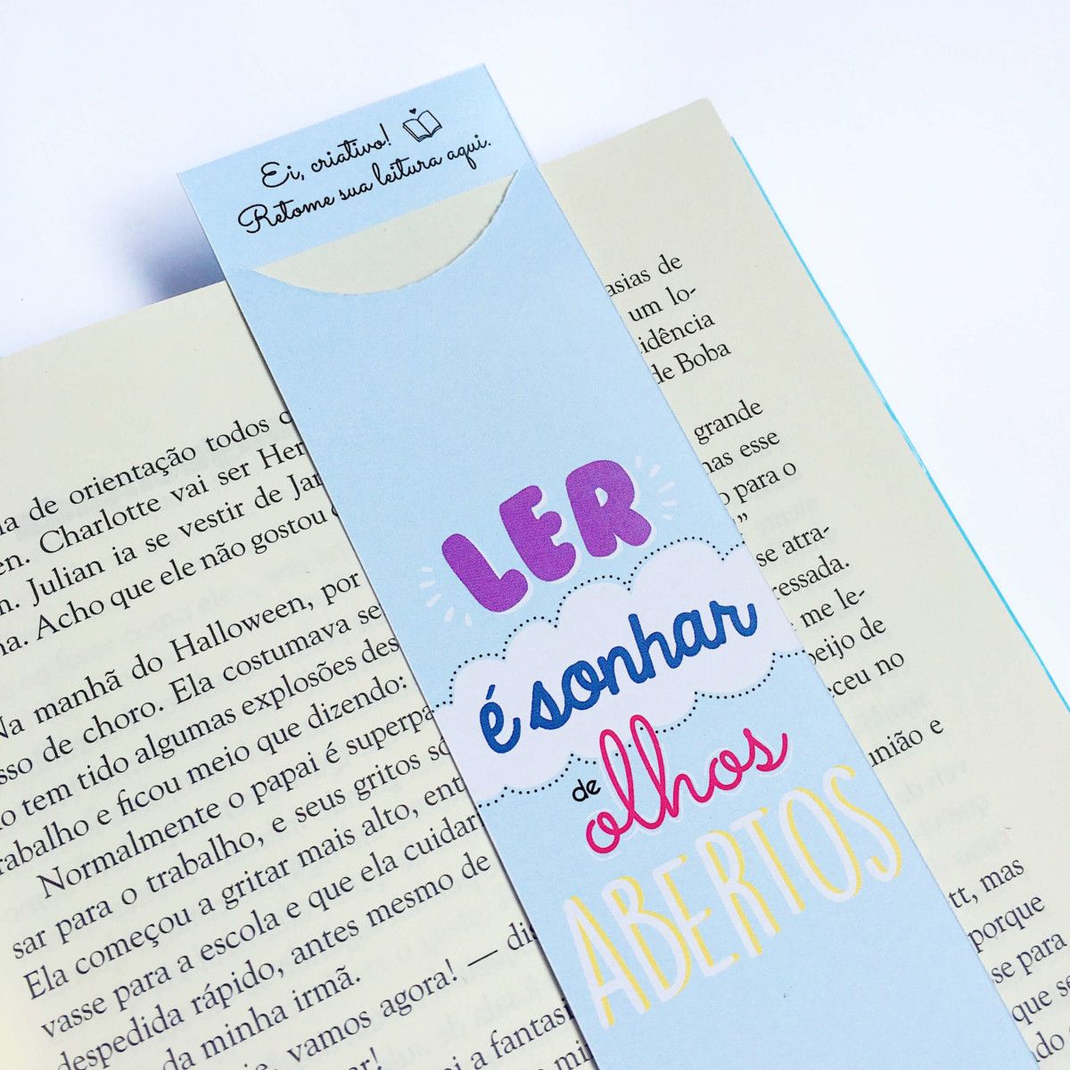 diy marcador de livro ...