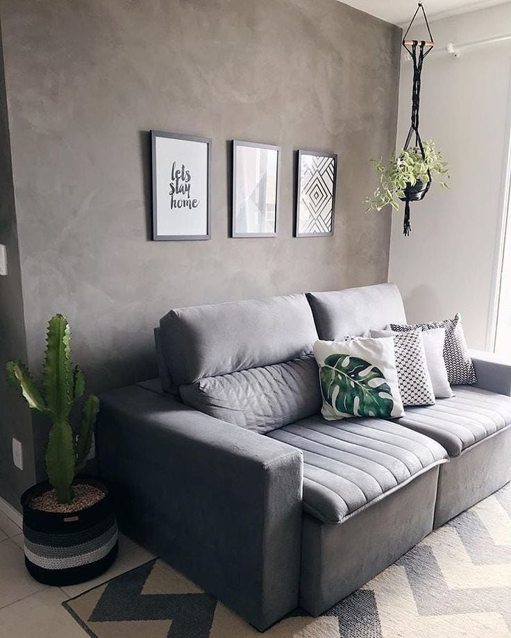 Decoração com cimento queimado para ...