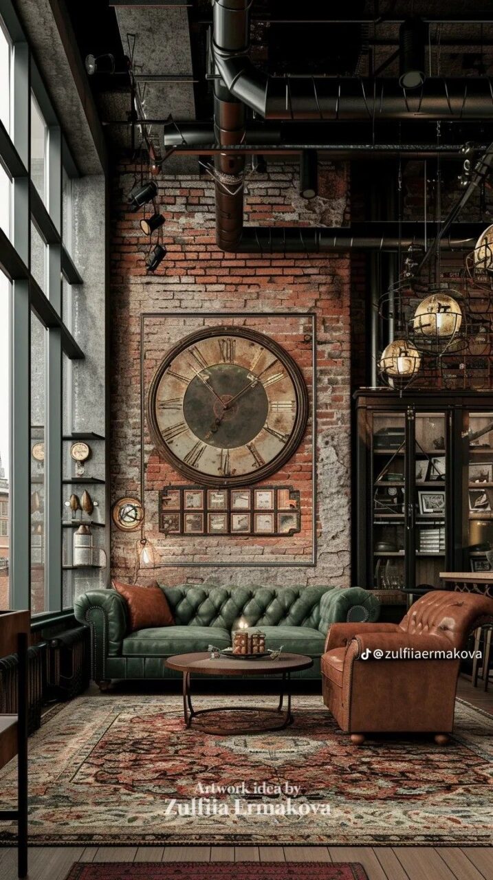 Sala Estilo Industrial ...