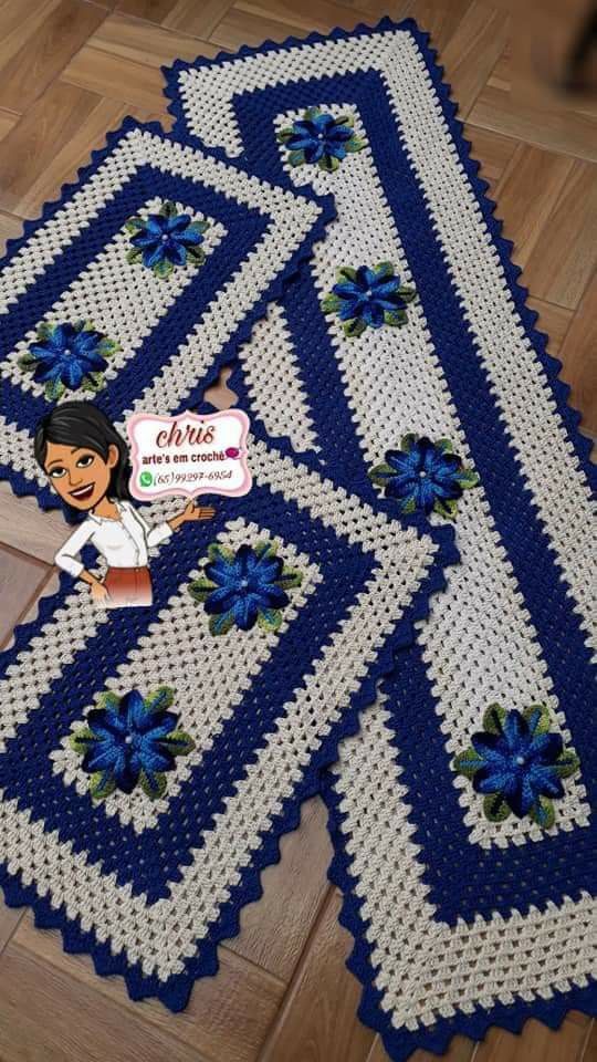 croche cozinha, Tapete de croche facil ...