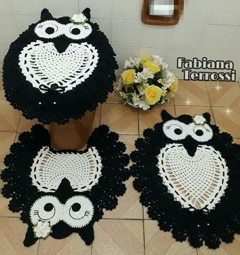jogos de banheiro croche ...