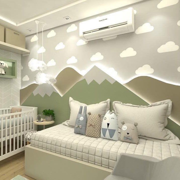 Quarto de Bebê Menino: +90 Ideias de ...