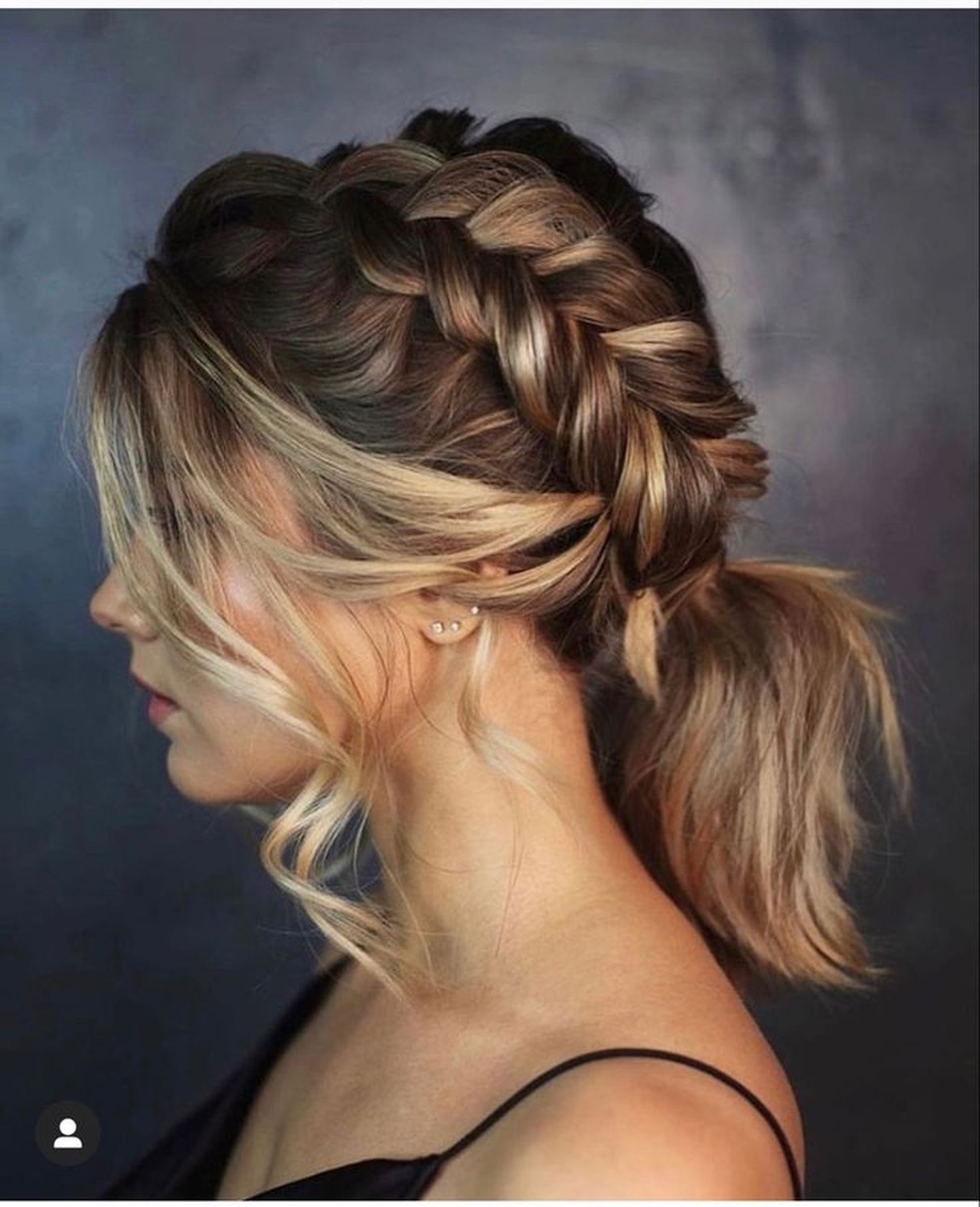 Penteado em cabelo curto para madrinha ...