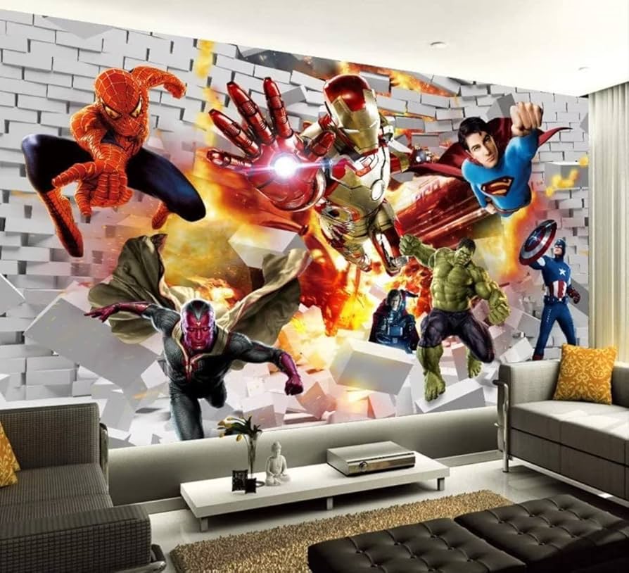 Desenho animado 3D personalizado quarto ...