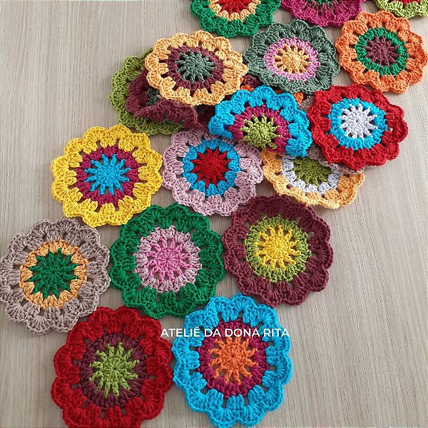 Trilho de mesa colorido - Ateliê da ...