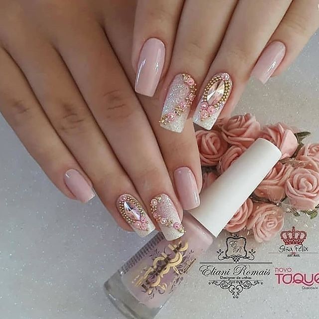 Unhas delicadas e estilosas que vi no ...