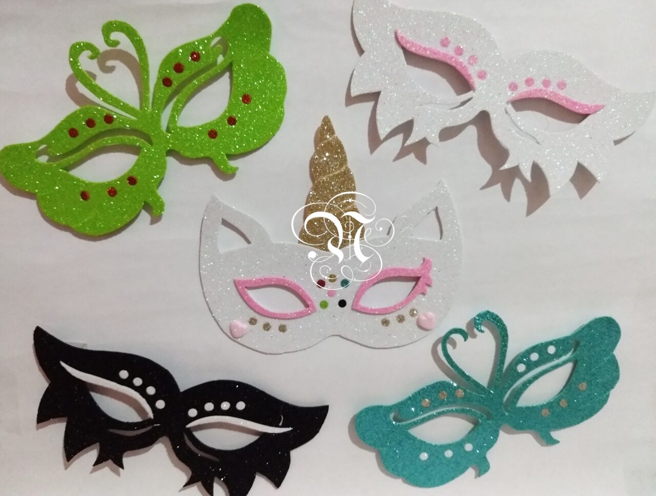 manualidades carnaval, antifaces ...