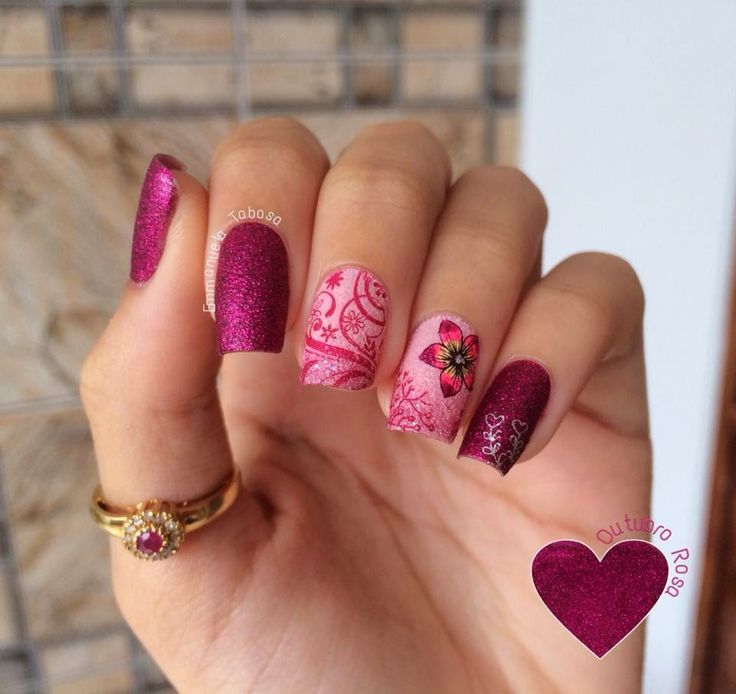 Outubro rosa com Edith- By Esmalteria ...