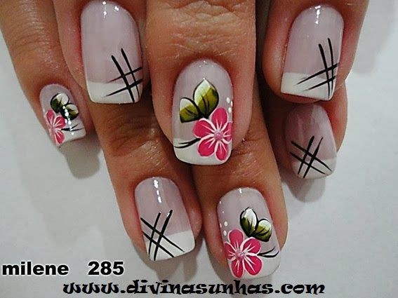 UNHAS DECORADAS COM FLORES :: Avaré ...