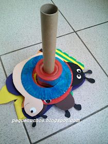 Jogo de argolas de bichos