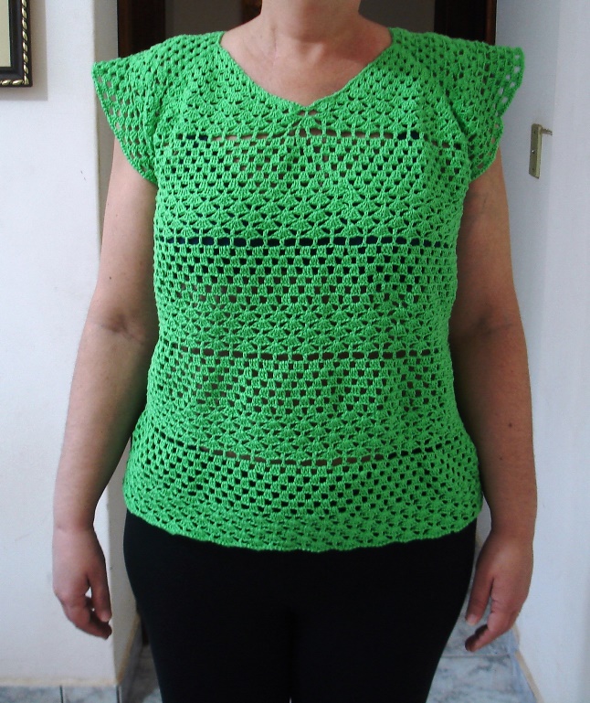 Cor e Arte | Blusa top down decote V em ...