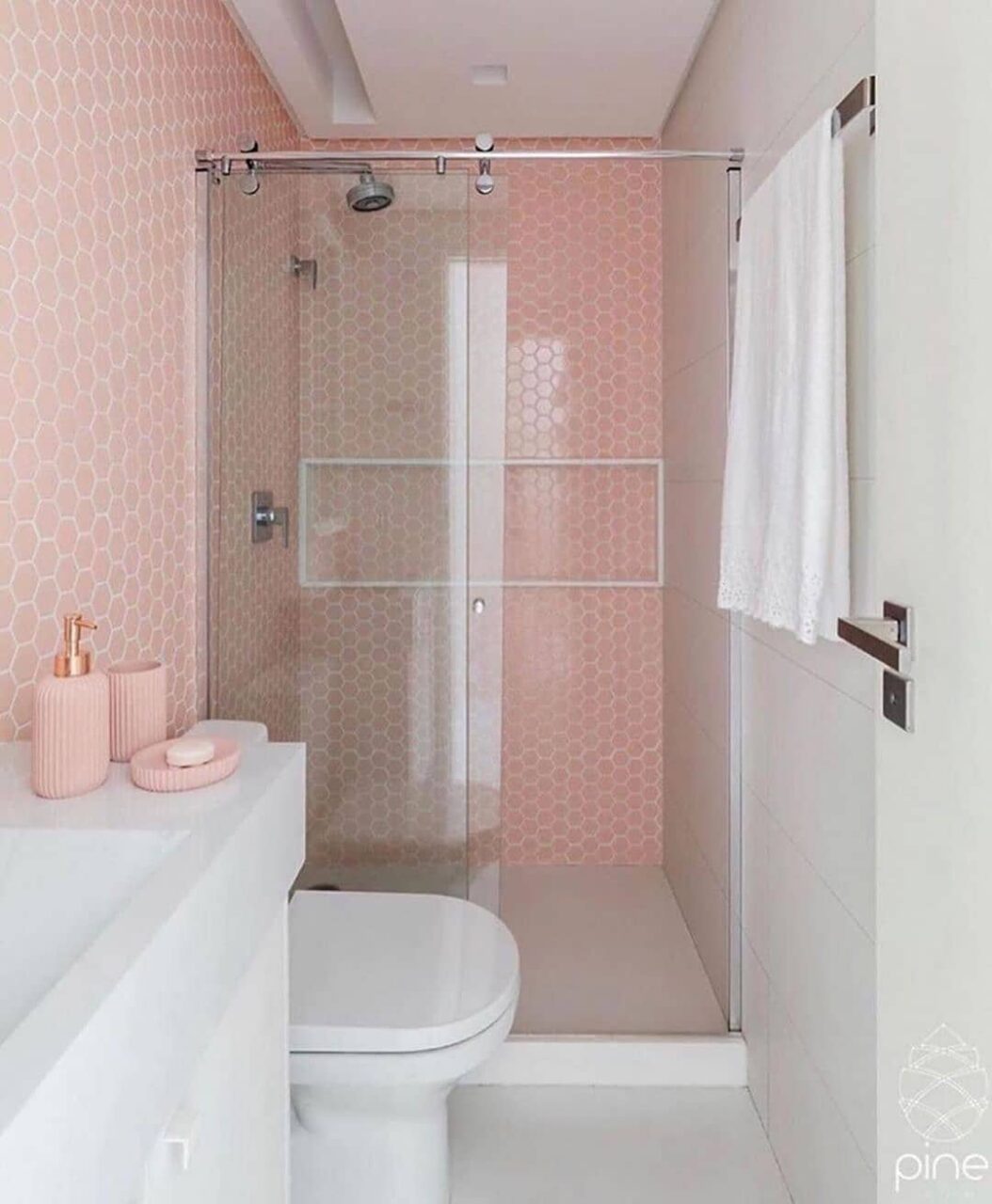 Banheiro Rosa: + 77 Inspirações Para ...