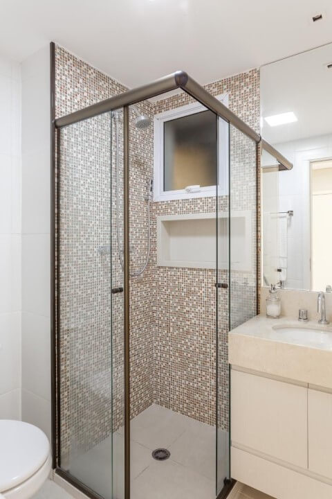 54 Banheiros Decorados com Pastilhas ...