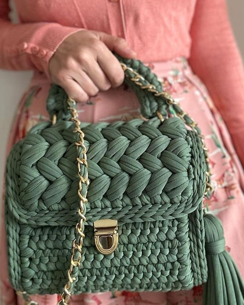 BOLSAS DE CROCHÊ - MAIS DE 20 MODELOS ...