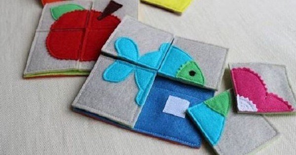 25 Brinquedos Educativos em Feltro para ...