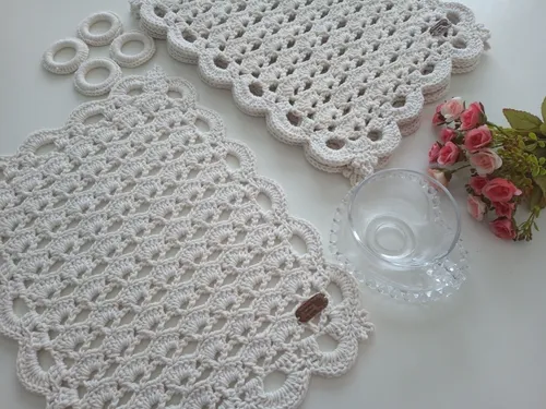 Retangular Sousplat Kit 8pcs ...