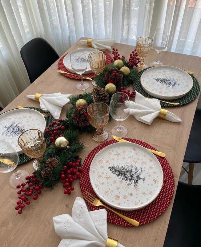 Mesa de Natal Simples: dicas e inspirações