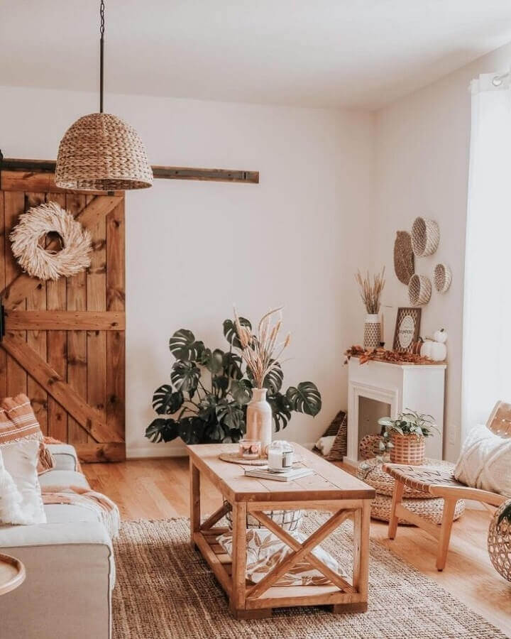 Sala Rústica: Como Decorar +60 Ideias ...