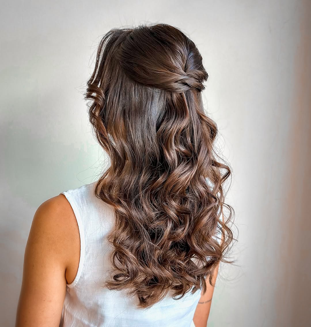 de penteado para convidada de casamento