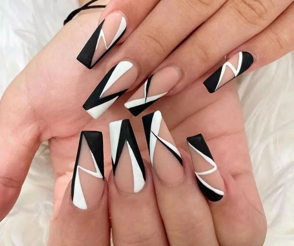Unhas de fibra de vidro decoradas: 10 ...