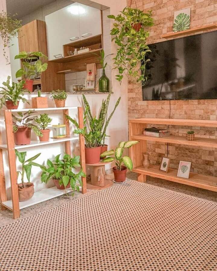 Sala Rústica: Como Decorar +60 Ideias ...