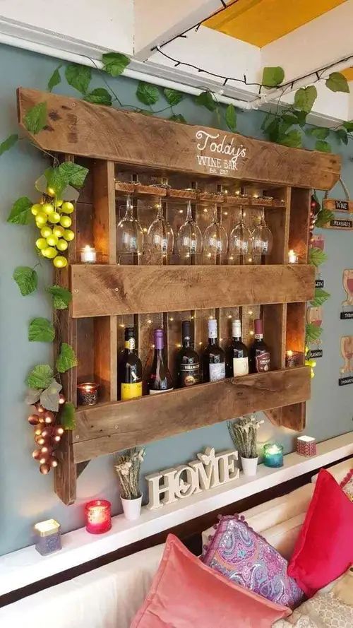 Adega de Pallet: aprenda como fazer ...