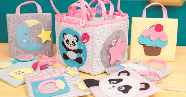 Artesanato em Feltro: 5 Peças ...