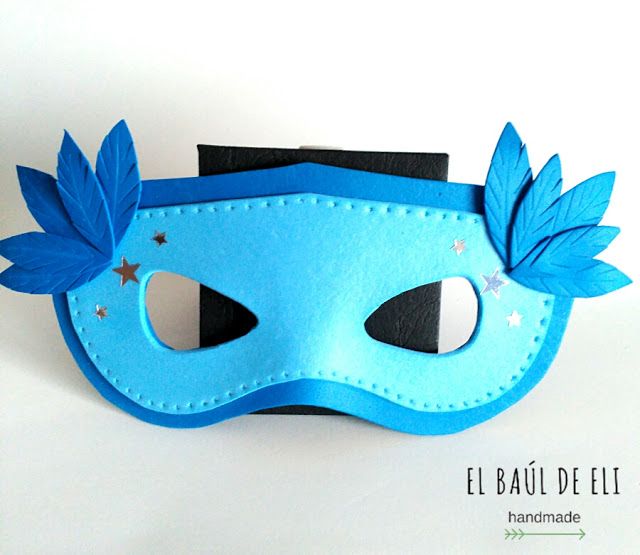 MÁSCARAS DE CARNAVAL EN GOMA EVA: DIY
