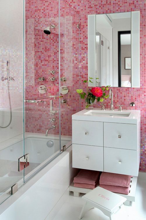 69 melhores ideias de Banheiro rosa ...