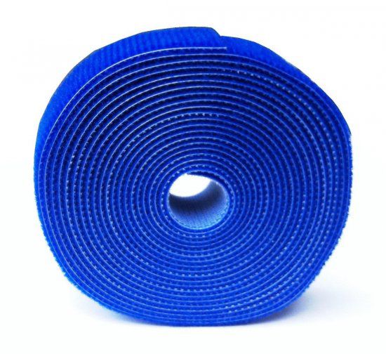 Abraçadeira De Velcro 3M X 20Mm Azul ...