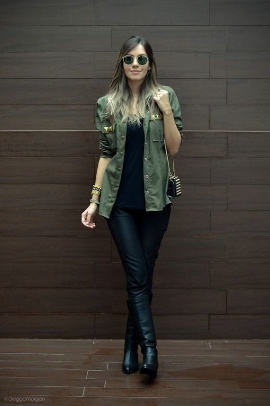 Verde militar na moda – 60 looks ...